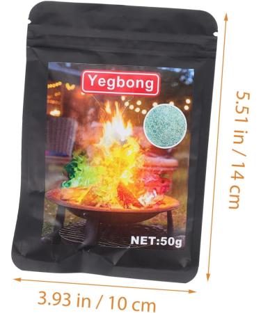 PRETYZOOM 3 Packs Campfire Powder Sales Today Clearance Today Today Clearance Garden Decoration Fire Packets Long Burn Small Fire Pit Outdoor Flame Powder Mineral Powder Party Supplies Beach - Buy Online on GoSupps.com