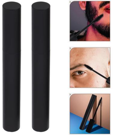 Lot de 2 Pinceaux pour Coloration Temporaire de Barbe et Sourcils pour Hommes Brosse Fine Pr cise Couleur Noire et Marron Formule R sistante la D coloration Application - Buy Online on GoSupps.com