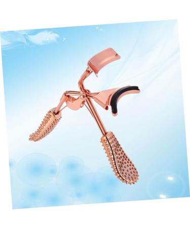 Housoutil Eyelash Holder Eyelash Curler Makeup Eyelashories Mini Eyelashories Anti-Skid Handle Eyelashories Makeup Accessories Rose Gold Non-Slip 10*3.5cm - Buy Online on GoSupps.com