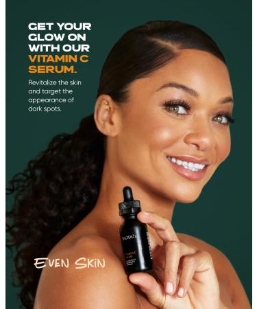 Buttah Skin Vitamin C Serum 1 FL oz - Anti-Aging Face Serum with Vitamin E Ferulic Acid & Green Tea - Boost Radiance & Hydration - Buy Online on GoSupps.com