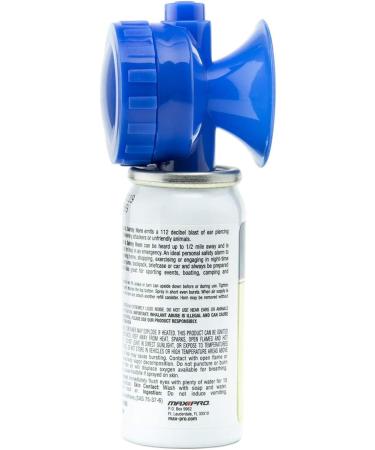 Safety Air Horn, 1.4 Ounces, Warning Horn, Sport and Safety Personal Alarm Horn, Dangerous Animal Deterrent - Buy Online on GoSupps.com
