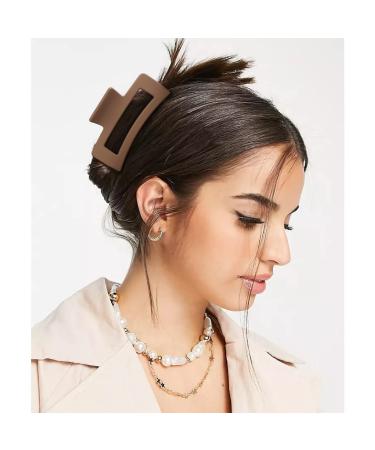 Canitor 4 PCS Matte Hair Claw Clips for Thick Hair â€“ Non-Slip Acrylic Tortoise Barrettes - Buy Online on GoSupps.com