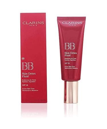 Clarins SPF 25 Skin Detox Fluid BB Cream Number 01 Light 45 ml