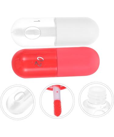 Angoily 2pi ces Huile De L vres Nourrissante Et Repulpante Gloss Hydratant Avec Saveurs Et Fraise Soin R parateur Pour L vres - Buy Online on GoSupps.com