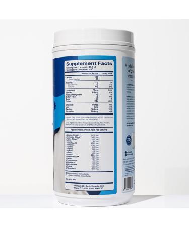 Santo Remedio Vanilla Whey Protein - Premium 24g Protein Powder 30 Servings - International Shipping Available - Buy Online on GoSupps.com