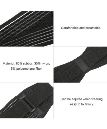 Oumefar Hip Belt - Breathable Support Reduces Fatigue & Stabilizes Pelvis | Size M/L | Black - Buy Online on GoSupps.com