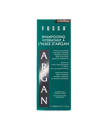 Fossa Moisturising Argan Oil Shampoo - Volume Moisture & Repair for All Hair Types | 300ml - Buy Online on GoSupps.com