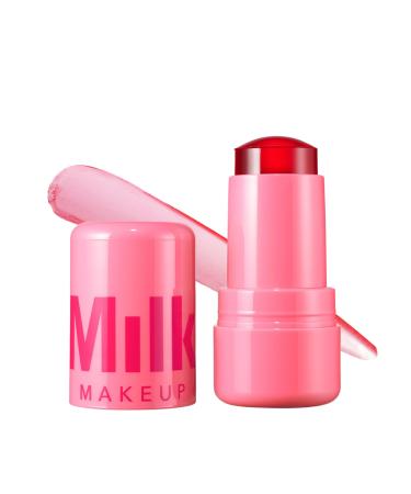 Milk Makeup Cooling Water Jelly Tint Chill (Red) - 0.17 oz - Sheer Lip & Cheek Stain - Buildable Watercolor Finish - 1 000+ Swipes Per Stick - Vegan Cruelty Free