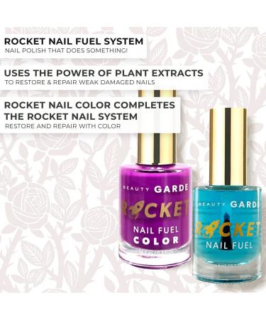 BeautyGARDE Rocket Nail Fuel Polish - 3 Pack with Nail Strengthener & Growth Treatment - Dream On, Concrete Jungle, Mauve Madame Colors - 7-Free Formula - Nonie Cr me 1.5 Oz - Buy Online on GoSupps.com