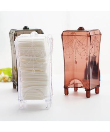 minkissy 1pc Cotton Pad Organizer Storage Containers Square Storage Container Cosmetic Cotton Box Desktop - Buy Online on GoSupps.com