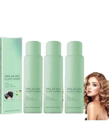 Magic Dry Hair Spray Fluffy Volumizing Hair Spray Leave-in Dry Hair Spray Air-Feeling Fluffy Spray Lazy Oil Control Hair Spray Non-Sticky
