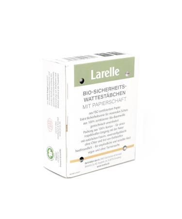Buy Larelle Bio Baby Ear Cleaning Sticks - 60 Gentle Eco-Friendly Cotton Swabs for Safe Ear Care | GOTS Ecocert Approved - Buy Online on GoSupps.com