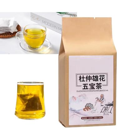 Organic Herbal Tea Bags Tu Chung Tea Eucommia Male Flower Ginseng Tea Healthy Tea Man Gift 30 Count in Total - Buy Online on GoSupps.com