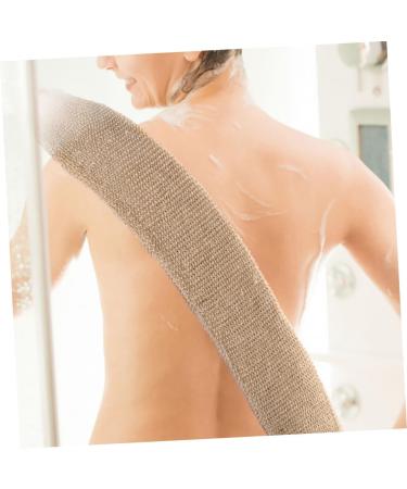 Extra Long Handled Bath Scrubber & Loofah Gloves - Exfoliating Back Brush & Shower Accessories for Spa-Like Clean | International Shipping - Buy Online on GoSupps.com