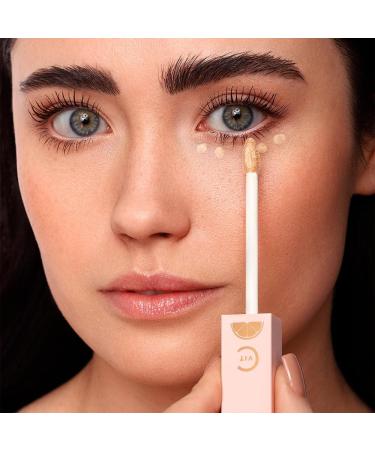 Eveline Cosmetics Wonder Match Radance Concealer No 15 Illummining and nurturing makeup with hyaluronic acid calcinamide vitamin C and SPF 25 - Buy Online on GoSupps.com