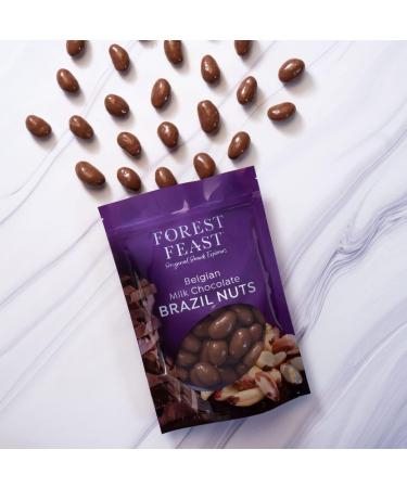 Forest Feast Belgian Milk Chocolate Brazil Nuts 700g | Gluten-Free High Protein Snack - Buy Online on GoSupps.com