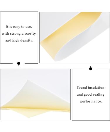 Benecreat 78.7x12 inch White Self-Adhesive EVA Foam Roll - Ideal for Scrapbooking, Crafts, Cosplay & Furniture - 3mm Thick - Buy Online on GoSupps.com