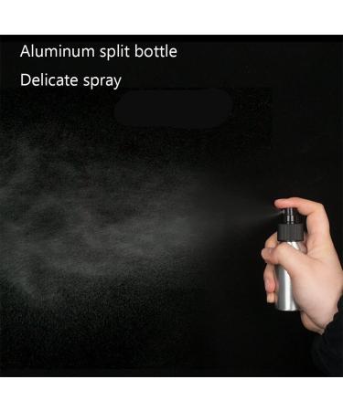 Herbest Aluminum 100ml Mini Fine Fog Spray Bottles - Refillable Empty Bottles for Perfume Cosmetics & Essential Oils - Buy Online on GoSupps.com