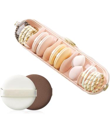 Makeup Sponge Holder Wall Mounted Makeup Sponges Case Multipurpose No Drilling Beauty Blender Organizer For All Sponges Sanitary Headband Jewelry Pink - Buy Online on GoSupps.com
