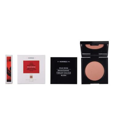 KORRES WILD ROSE Rouge - 31 Light Bronze with ultra-fine texture wild rose oil & vitamin C for a radiant finish 5.5 g