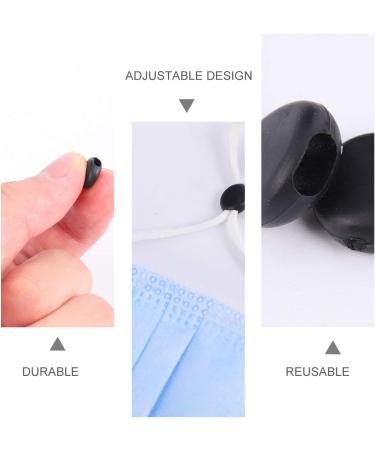 Shop Healeved 1000 pcs Elastic Plastic Buckles & Round Cutter - Adjustable Mask Rope Regulator for Face Masks | International Shipping Available - Buy Online on GoSupps.com