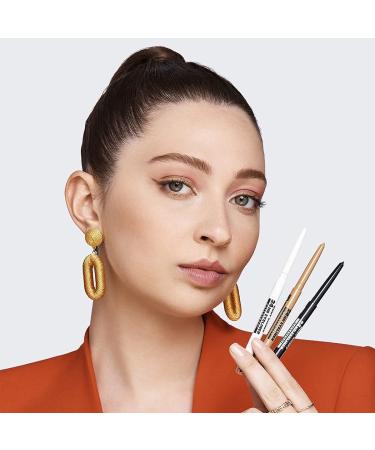 Ruby Kisses Waterproof Eyeliner 24HR Long-Lasting Mechanical Pencil 3 Pack (Black Brown) | Smudgeproof & Built-in Sharpener - Buy Online on GoSupps.com