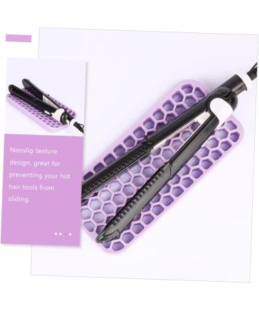 NOLITOY 2pcs Hairdressing Potholder Hair Curlers Silicone Straightener Holders Silicone Mat for Hair Tools - Buy Online on GoSupps.com