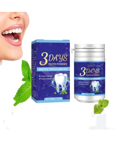 3 days tooth elevator powder tooth lighting tooth powder 3 Days Teeth Whitening Powder organic tooth cleaning powder brightening toothpaste powder effective tooth rifle stain removal (1PC)