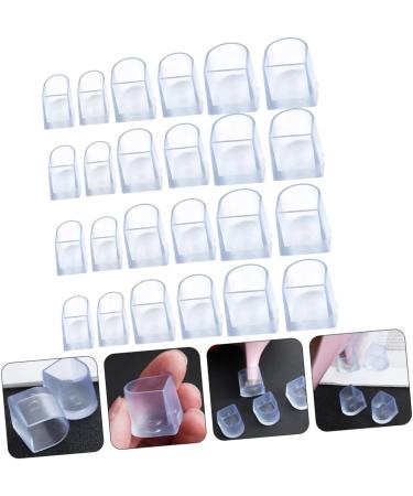 High Heel Protectors - 12 Pairs Clear Heel Covers & Sole Stoppers for Stiletto Shoes - Durable PVC Accessories for Women - Buy Online on GoSupps.com