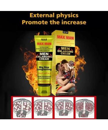 Hotiary Men's Massage Cream & Oil Enhance Performance & Boost Energy for Intimate Moments | International Shipping Available - Buy Online on GoSupps.com
