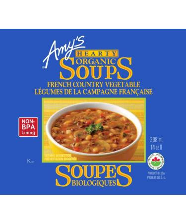 Amy s Kitchen Organic Indian Golden Lentil Soup Vegan Gluten-Free Dairy-Free Lactose-Free Soy-Free Corn-Free Tree Nut-Free Kosher Plant-Based 12-pack (398ml per can) - Buy Online on GoSupps.com