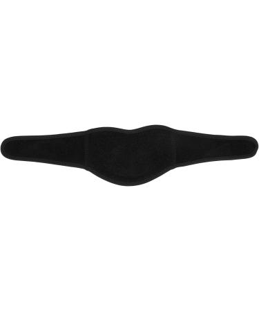 Self-Heating Neck Bandage - Winter Warmer with Magnetic Therapy | Neck Pain Relief & Support | Velcro Fastener | Black - Buy Online on GoSupps.com