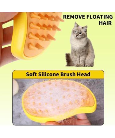 AIWEIYER 3 In1 Steamy Cat Brush - Self Cleaning Ste-am Cat Brush Multifunctional Cat Grooming Brush Pet Hair Removal Comb (green) - Buy Online on GoSupps.com