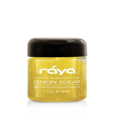 RAYA Lemon Sugar Facial Scrub - Organic Exfoliating Scrub for Dry Skin | Brightens & Smooths Complexion | International Shipping Available - Buy Online on GoSupps.com