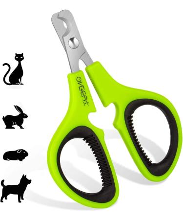 OneCut Pet Nail Clippers - Updated Claw Scissors for Cats Kittens & Small Dogs | Professional Nail Trimming Tools in Green - Buy Online on GoSupps.com