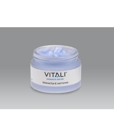 Vitali Advanced Eye & Lash Formula - Age-Defying Copper Peptide Skincare for Longer Lashes Fuller Eyebrows & Reduced Dark Circles - 2 oz - Buy Online on GoSupps.com
