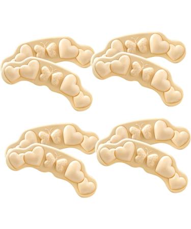 NOLITOY High Heel Stickers - 8 Pairs | Wear-Resistant Heel Pads & Cushions for Slip Prevention | Ideal for Comfort & Support - Buy Online on GoSupps.com