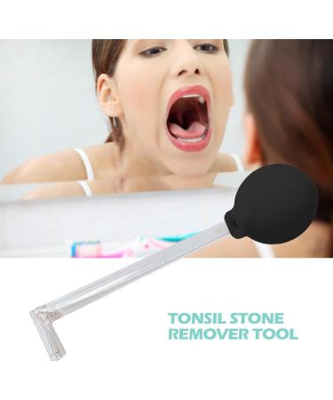 Tonsil Stone Remover Tool | Almond Stones Cupping Glass | Effective Mandelsauger for Oral Cleanliness | High-Quality Glass Mouth Cleaner for Home Use - Buy Online on GoSupps.com