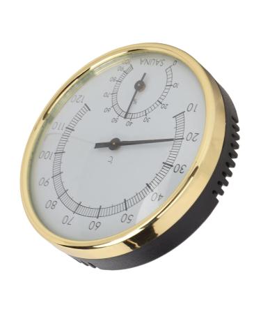 Wall-Mounted Sauna Thermometer & Hygrometer - Accurate Air Humidity Measurement with Stainless Steel Scale - Buy Online on GoSupps.com