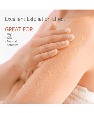 Dr. Pure 10% AHA Body Scrub Set - Natural Exfoliating Sugar Scrub & Cream for Acne, Cellulite, and Scars - Buy Online on GoSupps.com