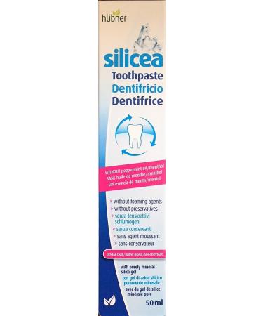 H bner Silicea Toothpaste without peppermint oil 2 x 50 ml double pack - Buy Online on GoSupps.com