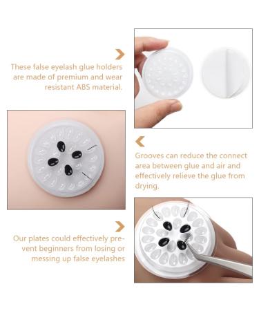 FOMIYES 20-Piece Eyelash Tool Set | Eyelash Glue Holder Tray for Extensions | Best Lash Extension Tools & Accessories - Buy Online on GoSupps.com