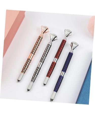 Beavorty 3pcs embroidery pen microblading pen permanent pen eyebrow pen makeup pen machine pen 3d double head - Buy Online on GoSupps.com
