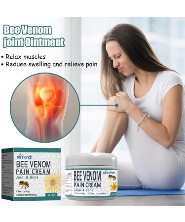 Beeengift Pain Cream - 2 Piece Bee Venom Therapy Gel for Joint & Bone Relief | Soothing Ointment for Pain Management - Buy Online on GoSupps.com