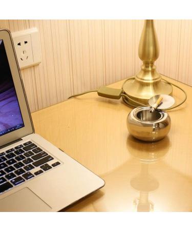 SHAOHUASC Round Stainless Steel Car Cigar Cigar Ash Tray - Buy Online on GoSupps.com