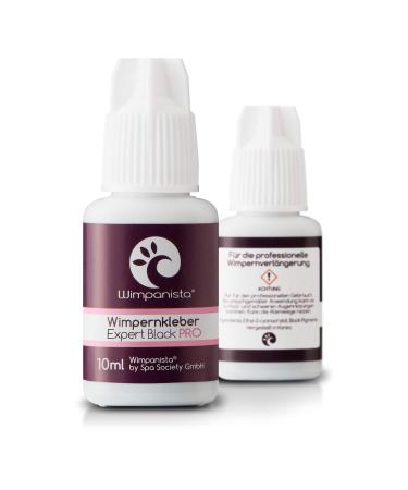 Wimpanista Eyelash Glue Expert Black PRO (10ml) | Fast Drying 0.5-1 Sec for Eyelash Extensions | International Shipping Available - Buy Online on GoSupps.com