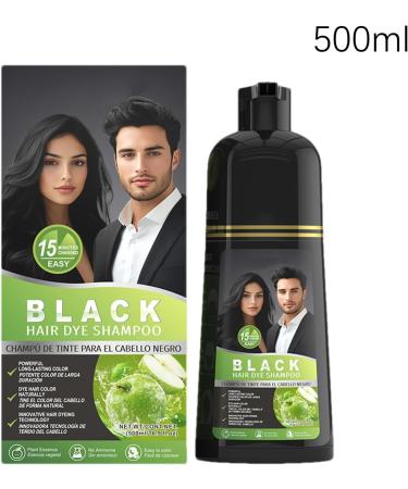 Shampooing Colorant Capillaire | Soin R ducteur de Cheveux Blancs Formule Hydratante 500ml Pour Cheveux Boucl s Fins Et pais Id al Pour Un Usage En Voyage Au Salon Et Domicile Pomme 1 unit (Lot de 1) - Buy Online on GoSupps.com