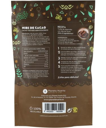  Planeta Huerto Cocoa Nibs Eco Planeta vegetable garden 250g - Buy Online on GoSupps.com