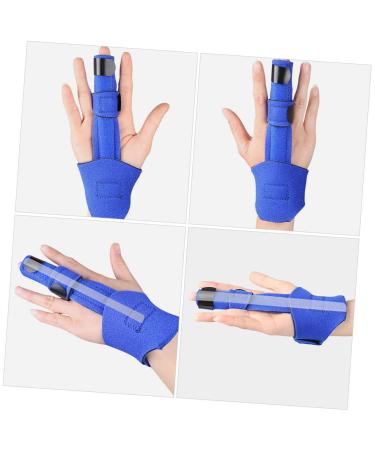 FRCOLOR Portable Hand Splint with Nylon Wrapping Tape - Gym Cable Attachments for Breathable Support 24.5x19.6cm Pinky & Middle Finger Fixing - Buy Online on GoSupps.com