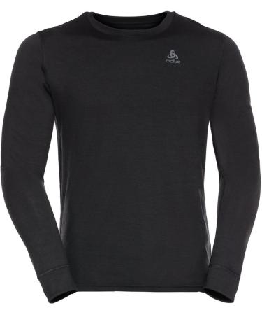 Odlo Men's 100% Merino Functional Underwear Set - 200g XXL Black - Ultimate Comfort & Warmth for International Shipping - Buy Online on GoSupps.com